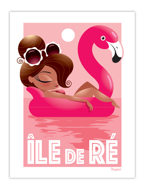 Affiche Île de Ré