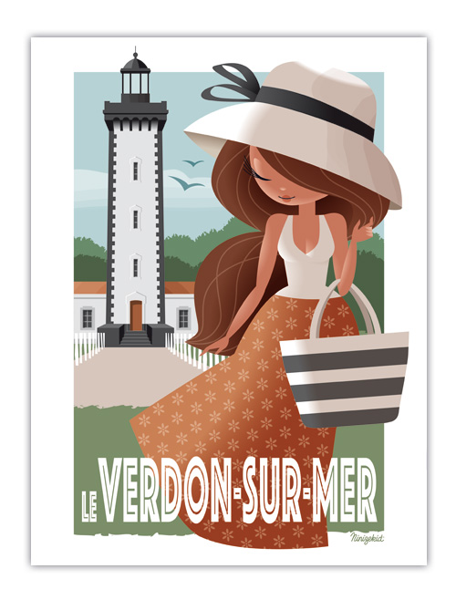 Carte postale Le Verdon sur Mer