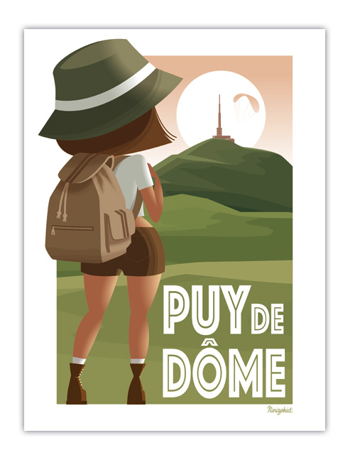 Affiche Puy-de-Dôme - Auvergne