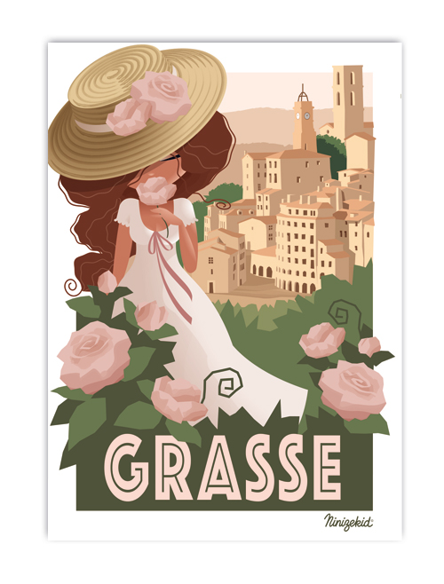 Carte postale Grasse