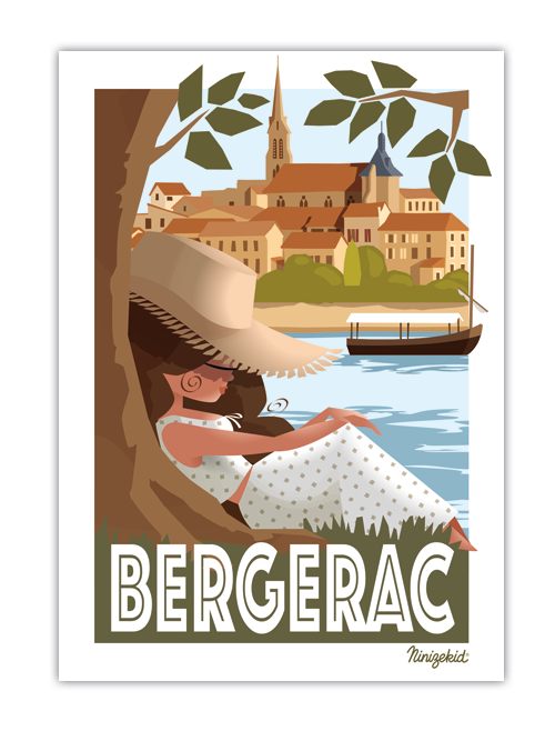 Carte postale Bergerac