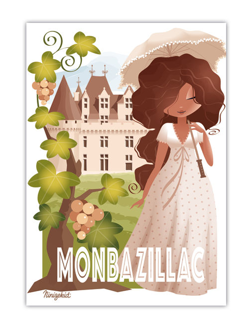 Carte postale Monbazillac