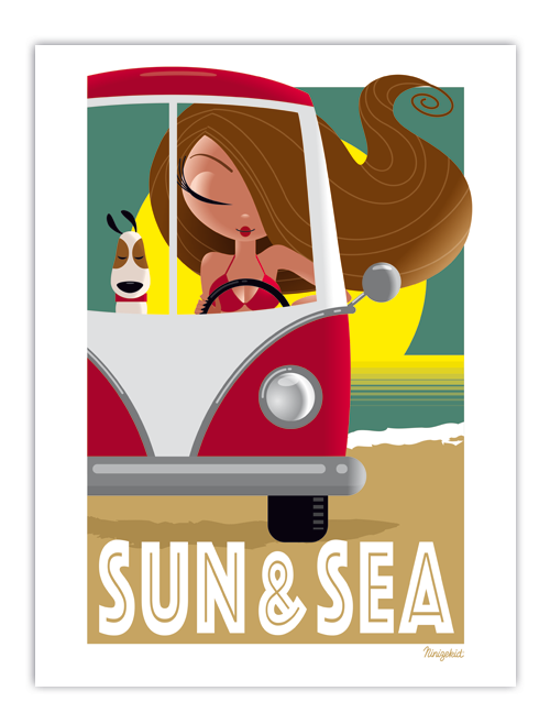Affiche Sun & Sea