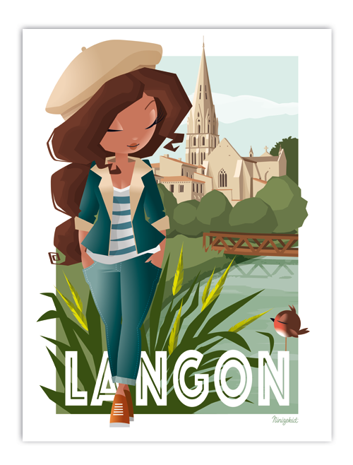 Affiche Langon