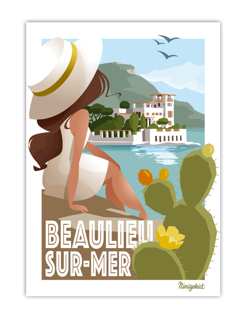 Affiche Beaulieu-sur-Mer
