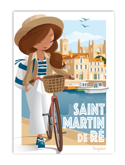 Carte postale St-Martin de Ré