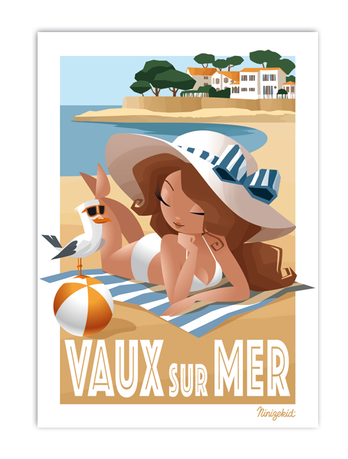 Carte postale Vaux sur Mer